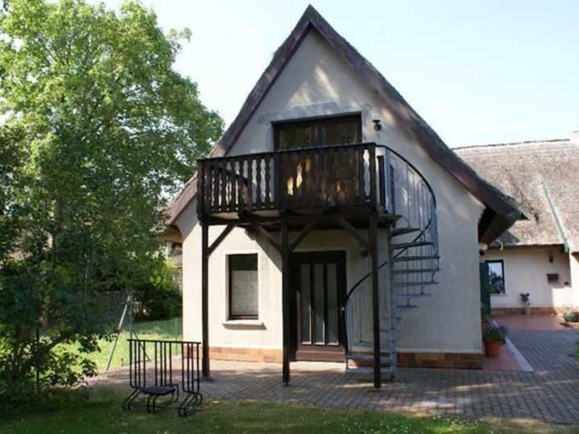 Reetdachhaus "Landhaus Ulrich" Lubkow Kültér fotó